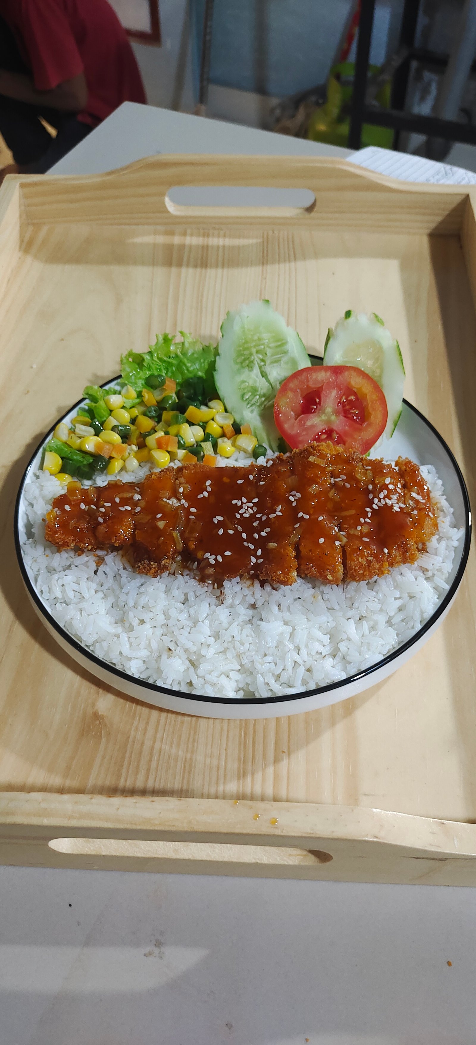 Rice Bowl Chicken Katsu